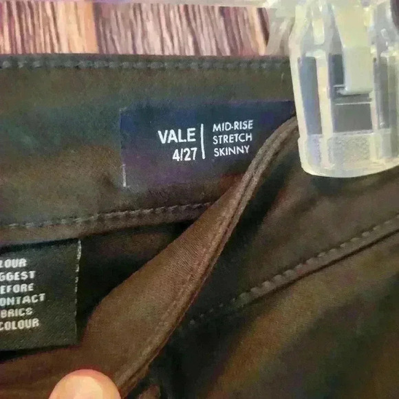 Buffalo David Brittan woman's sz 4 army green skinny jean - Picture 2 of 4